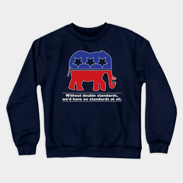 Republican Standards Crewneck Sweatshirt by hellomammoth